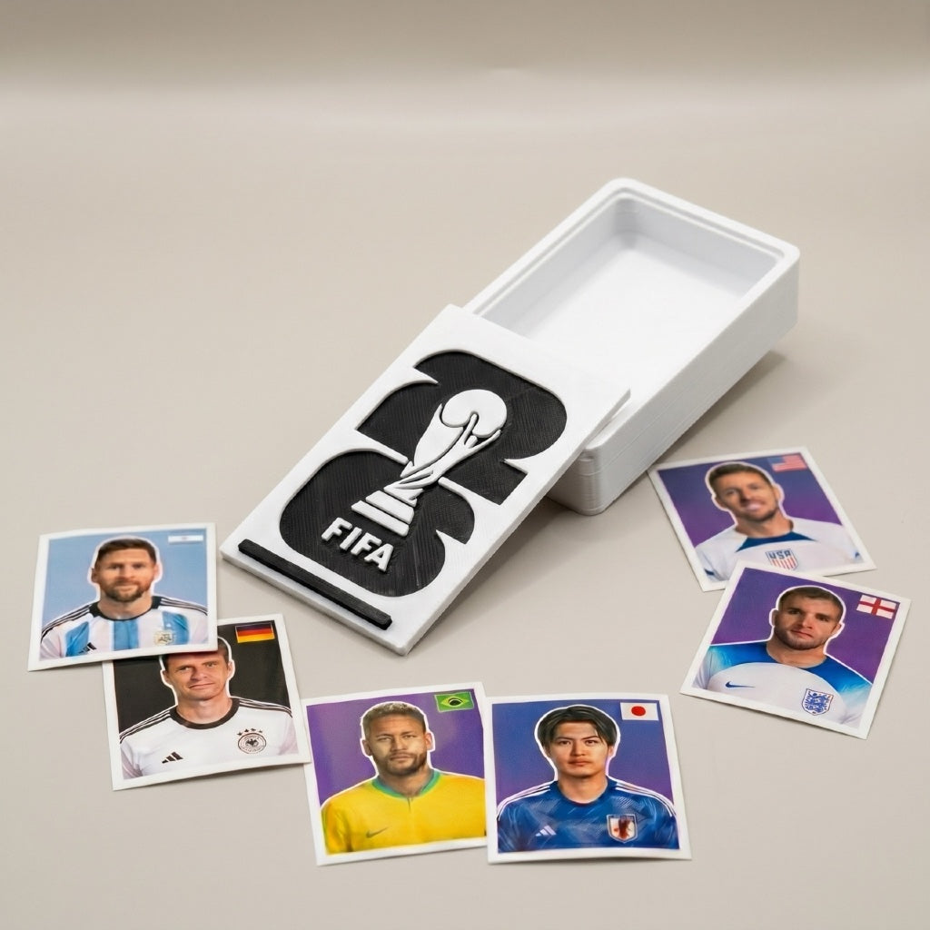 Sticker Holder Album World Cup 2026 - Box for 200 Stickers - Sticker Organizer Case