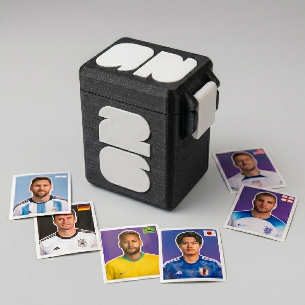 Sticker Holder Album World Cup 2026 - Box for 200 Stickers - Sticker Organizer Case