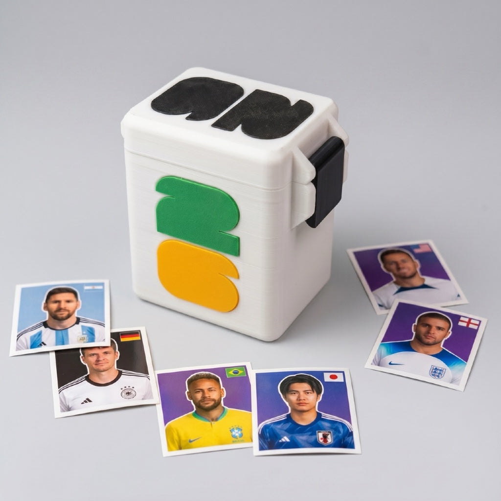 Sticker Holder Album World Cup 2026 - Box for 200 Stickers - Sticker Organizer Case