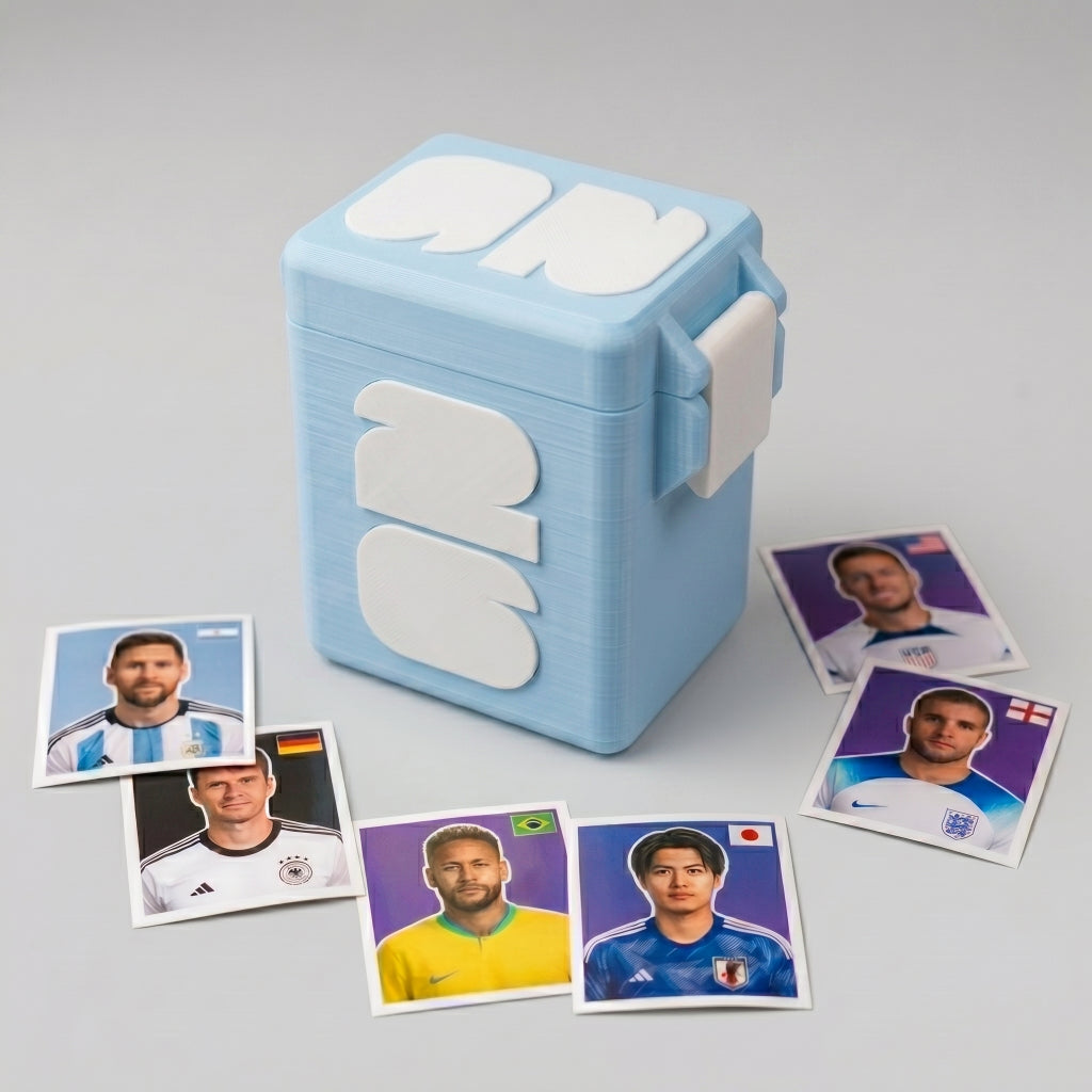 Sticker Holder Album World Cup 2026 - Box for 200 Stickers - Sticker Organizer Case