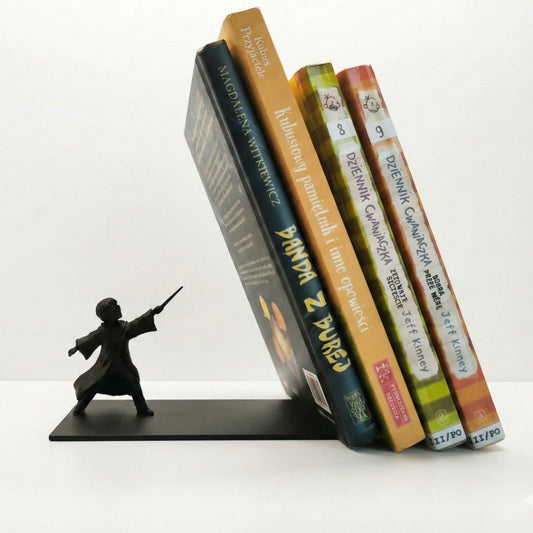 Aparador de Livros Estilo Harry Potter Suporte Decorativo Geek – Suporte para Livros