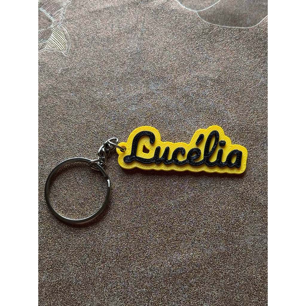 Llavero 3D con Nombre Personalizado para Mochila Escolar, Regalo y Recuerdo de Cumpleaños