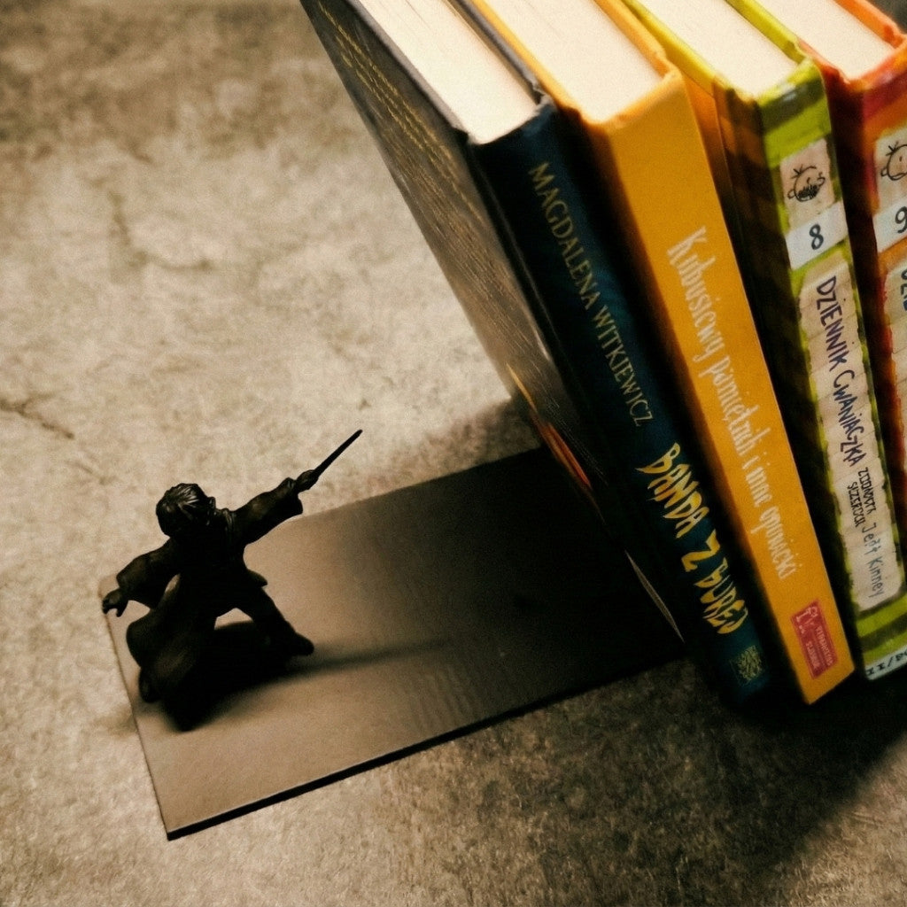 Aparador de Livros Estilo Harry Potter Suporte Decorativo Geek – Suporte para Livros