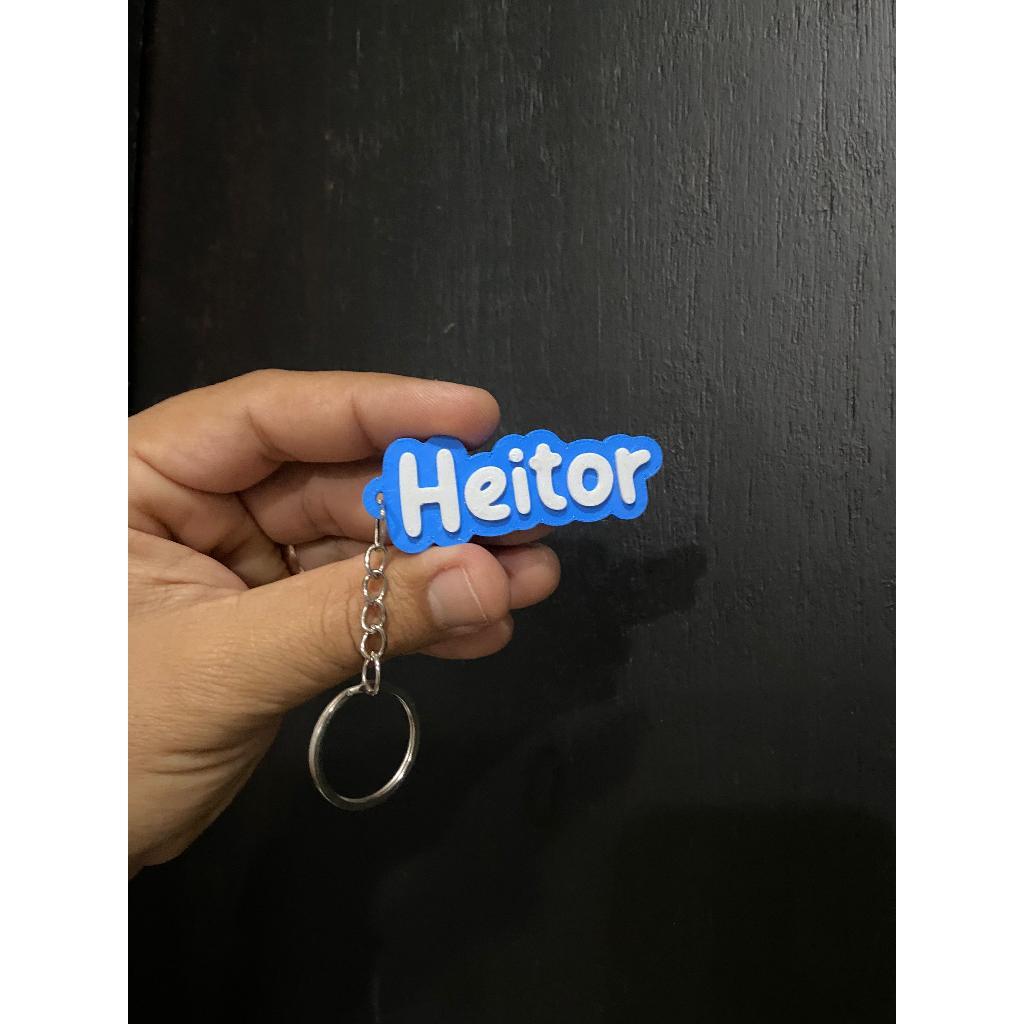 Llavero 3D con Nombre Personalizado para Mochila Escolar, Regalo y Recuerdo de Cumpleaños
